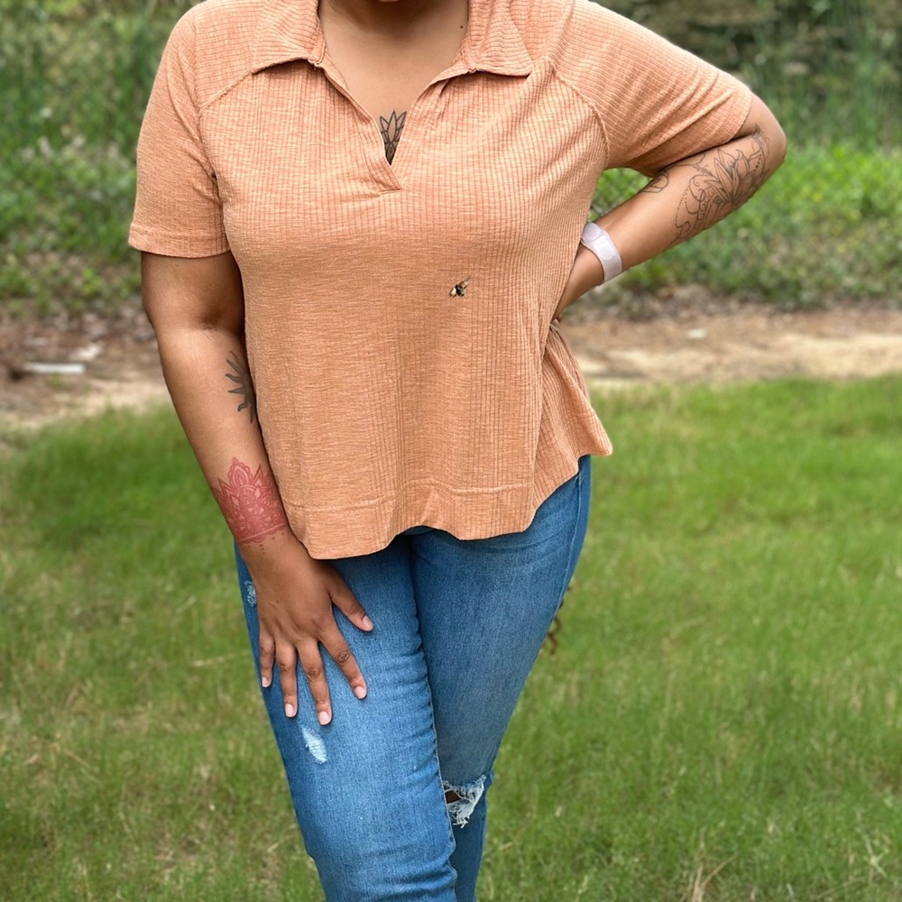 Orange top